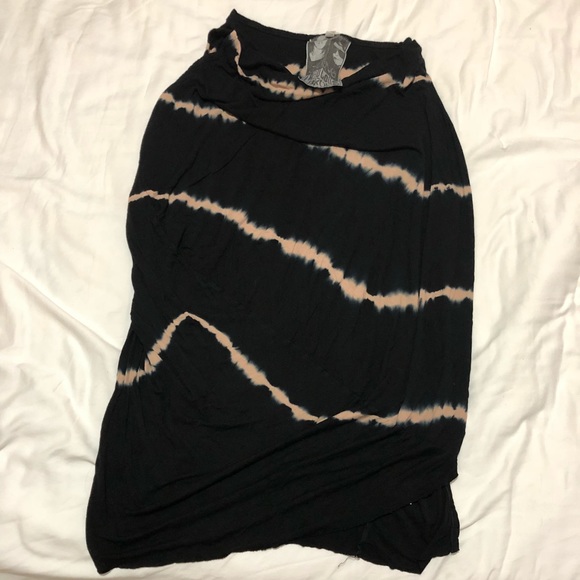 Young Fabulous Broke tie-dye tunic top - Picture 2 of 4